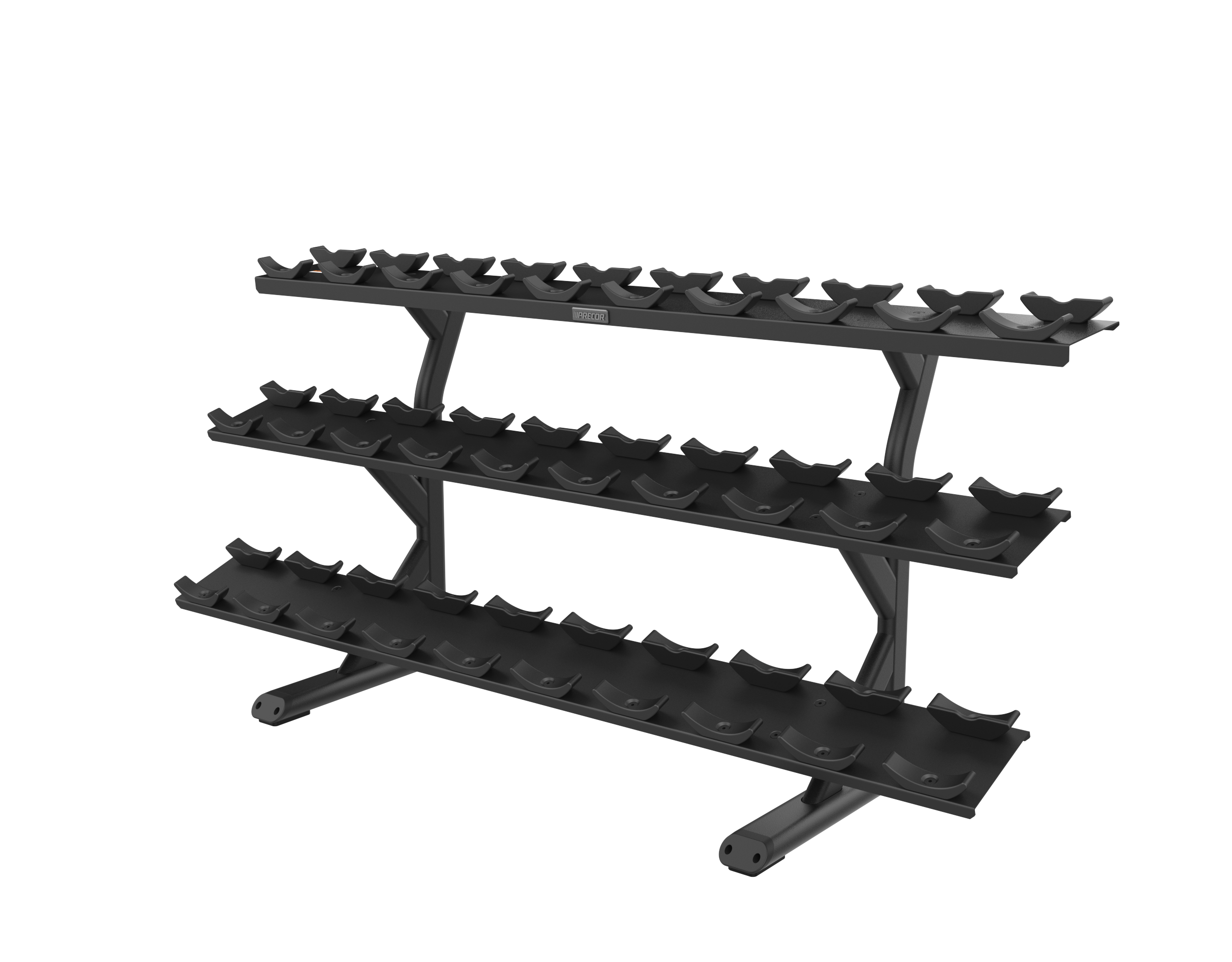 Precor Vitality 3-Tier Saddle Racks